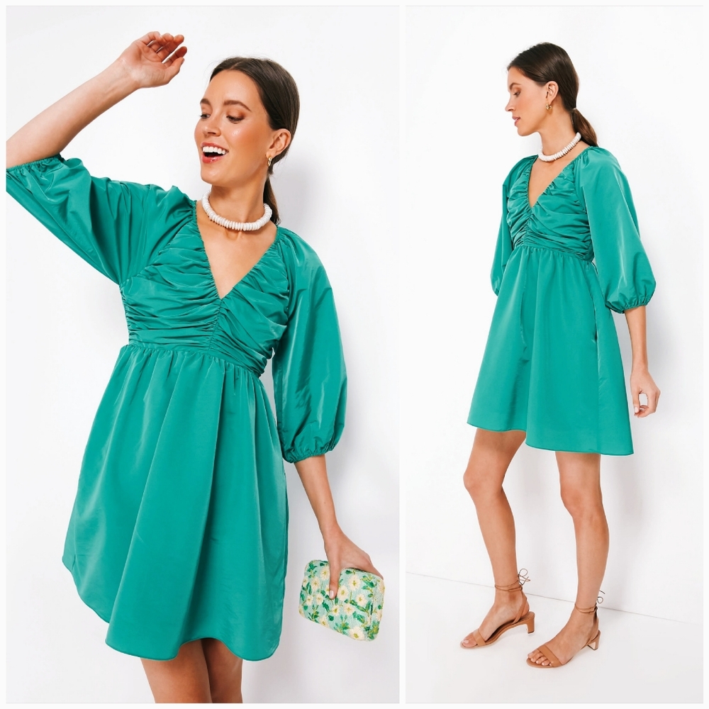 Tuckernuck Hyacinth House Genevieve Green Dress